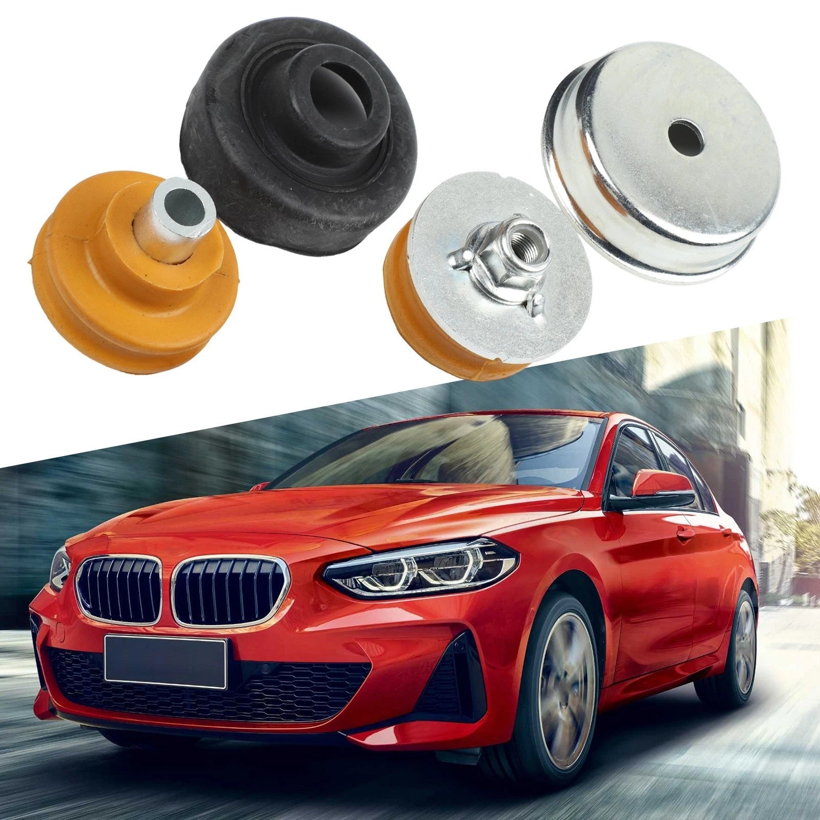 Rear Axle Top Strut Mount Kit for BMW E81 E82 E87 E90 E91 (2007–2013)