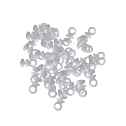 Set of 10 Plastic Curtain Track Hooks for Camper Van Motorhome Caravan Boat