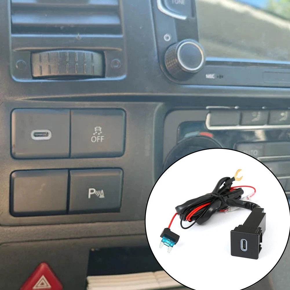 Type-C Power Socket for D-Max T5 (2021–2023)