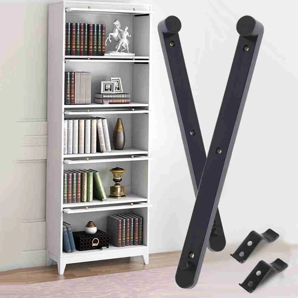 Flexible Cabinet Rails Track for Doors Drawer Slides with Brackets Clips