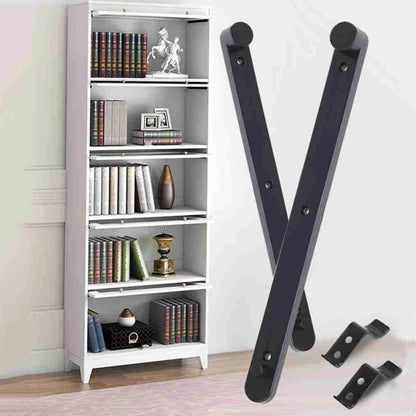 Flexible Cabinet Rails Track for Doors Drawer Slides with Brackets Clips