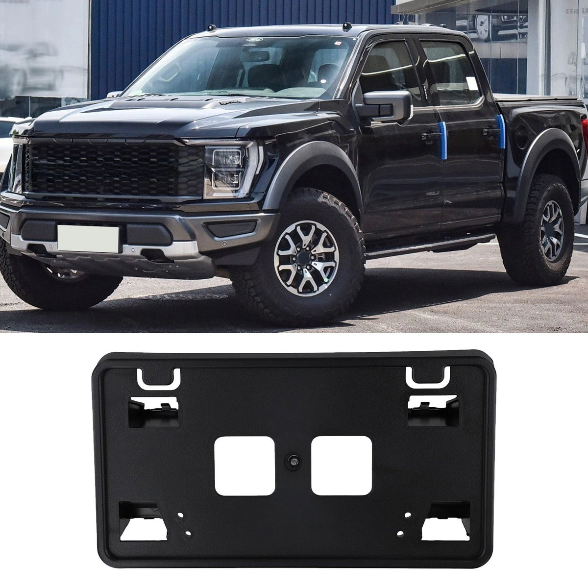 Front License Plate Support Bracket Compatible with For Ford F150 Models