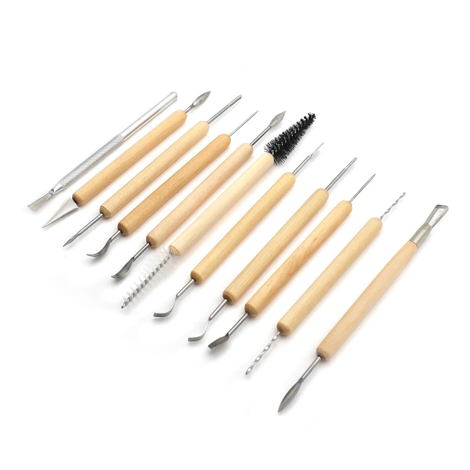 11 Pcs Pottery Tool Set for Clay Sculpting and Modeling