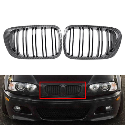 Front Bumper Kidney Grille for BMW 3 Series E46 M3 (2000–2006)