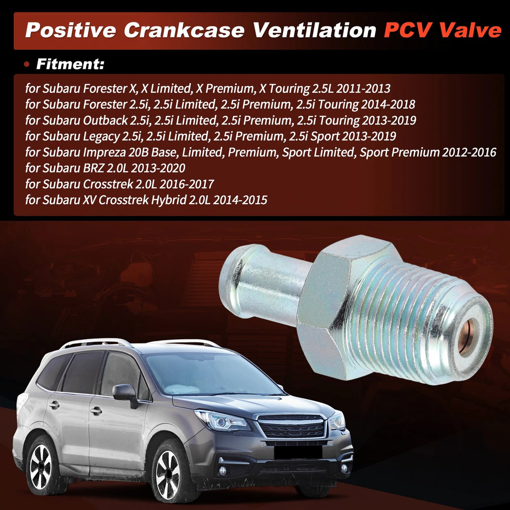PCV Control Valve Replacement for Subaru Outback Legacy 2.5L (2013–2019)