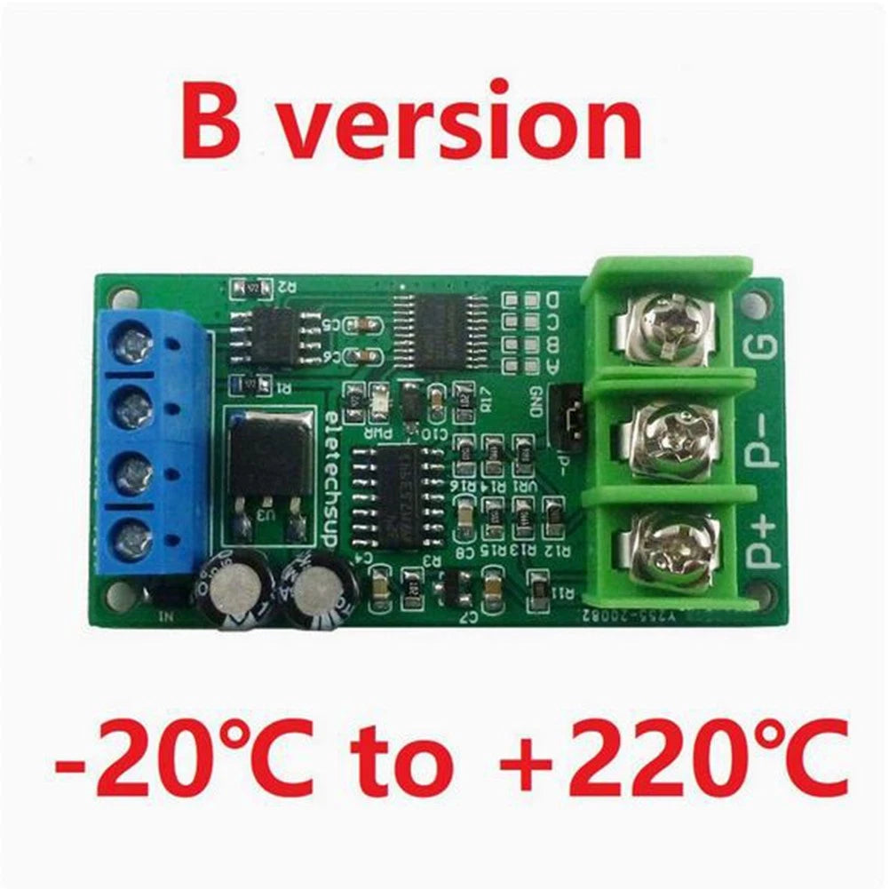 PT100 Sensor Converter with RS485 for Modbus (20C to 400C)
