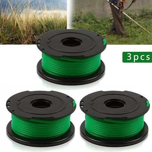 Set of 3 Replacement Lines for Black and Decker Trimmers