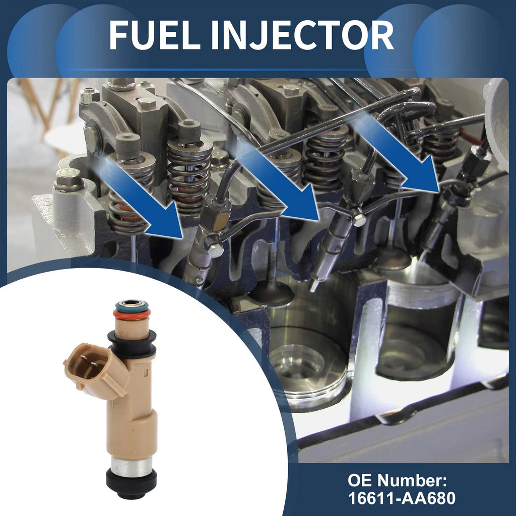 Fuel Injector Replacement for Subaru Forester X (2004–2010) 2.5L 1 Piece