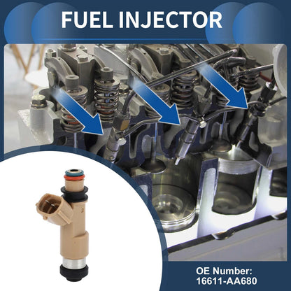 Fuel Injector Replacement for Subaru Forester X (2004–2010) 2.5L 1 Piece