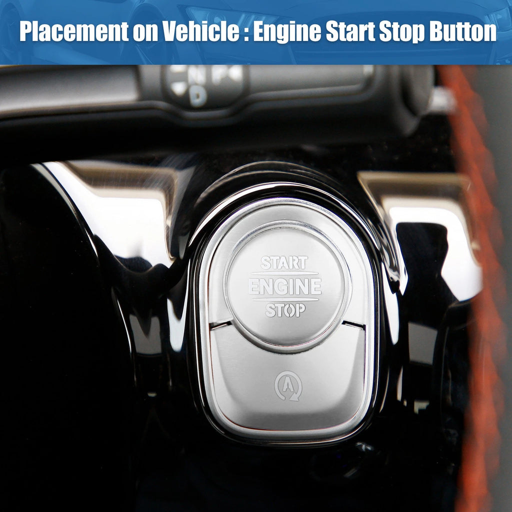 Engine Start Stop Button Cover Trim Sticker Kit for Mercedes Benz (2011–2019)