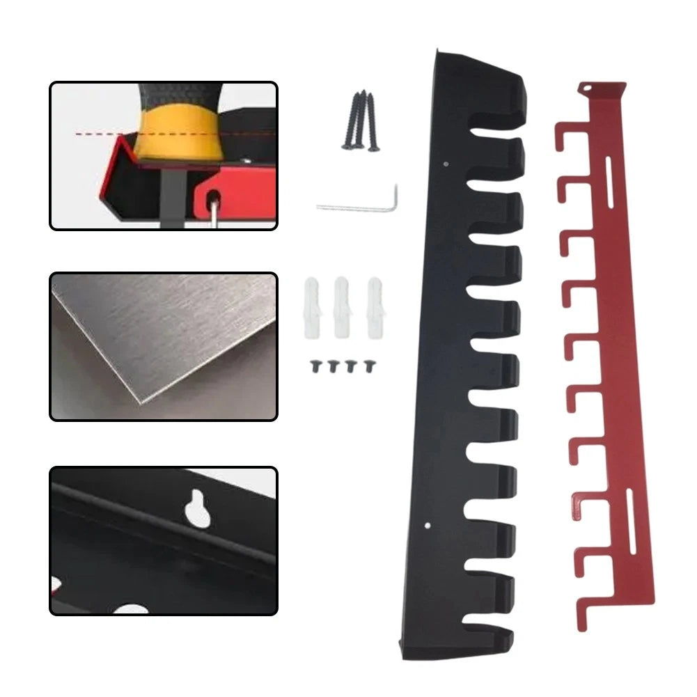 Wall Mounted Vise Handle Holder for Tools Storage (Universal Fit)