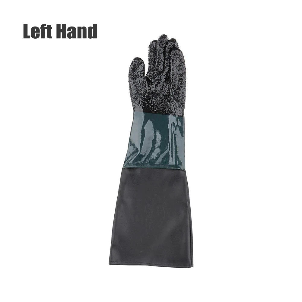 Versatile Work Gloves for Sandblaster Sand Blast Cabinet 6x11 8 Inch