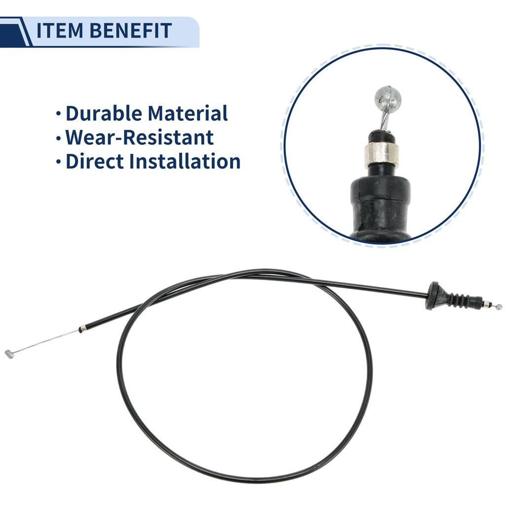 Hood Latch Release Cable Replacement for BMW X5 (2007–2013)
