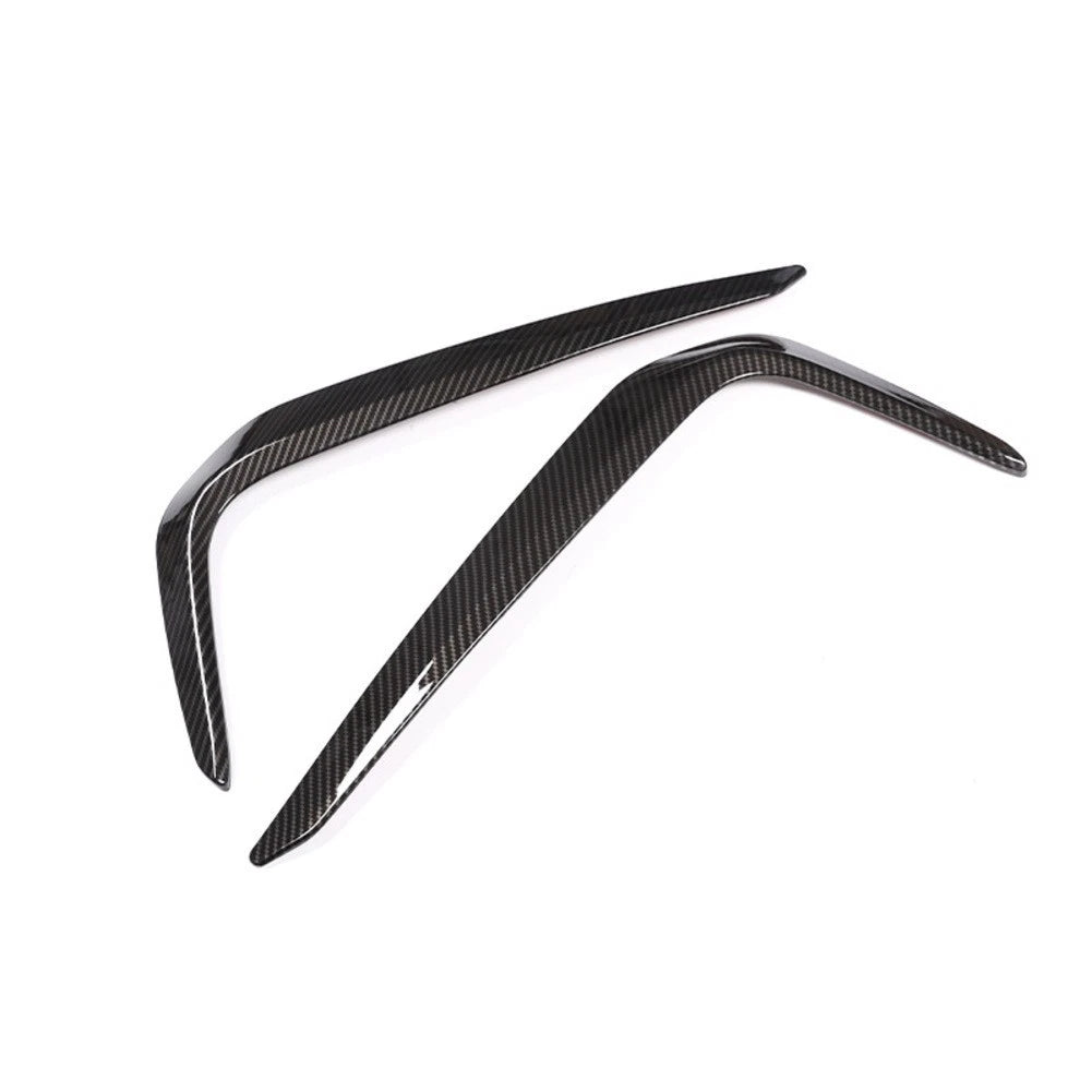 Front Fog Light Cover Trim for BMW 5 Series G30 (2018–2020) Carbon Style
