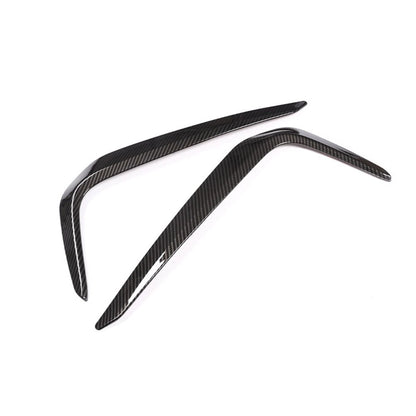Front Fog Light Cover Trim for BMW 5 Series G30 (2018–2020) Carbon Style