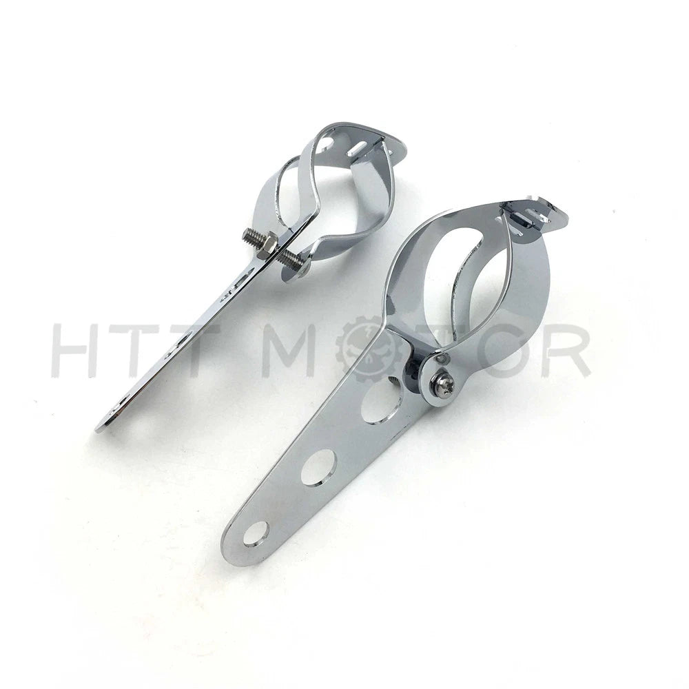 Fork Tube Side-Mounting Headlight Bracket for Kawasaki Vulcan 34-46mm