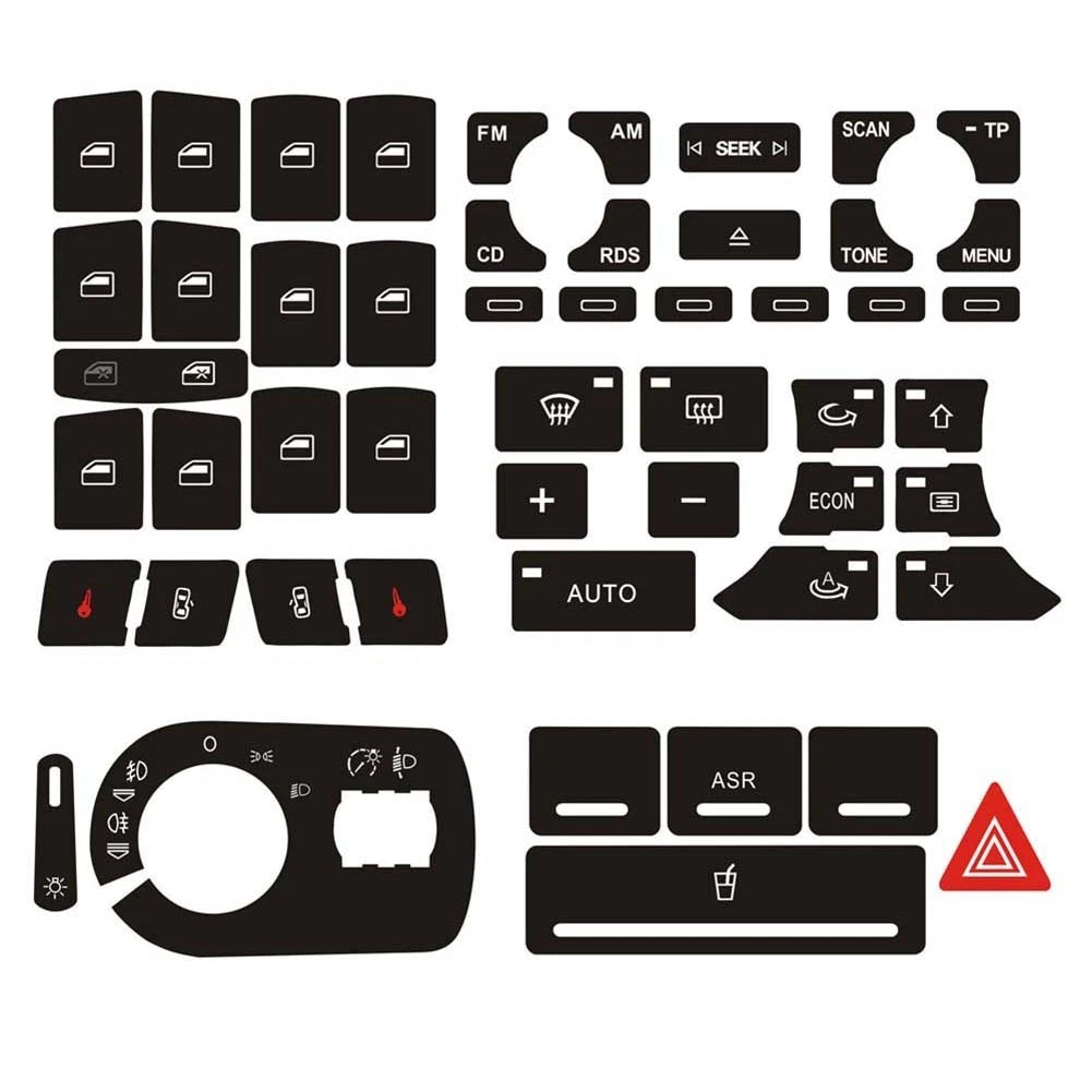 Interior Trim Decal Stickers for Car