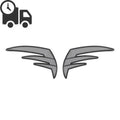 3D Tank Traction Pad for Universal Motorcycle (Gy)