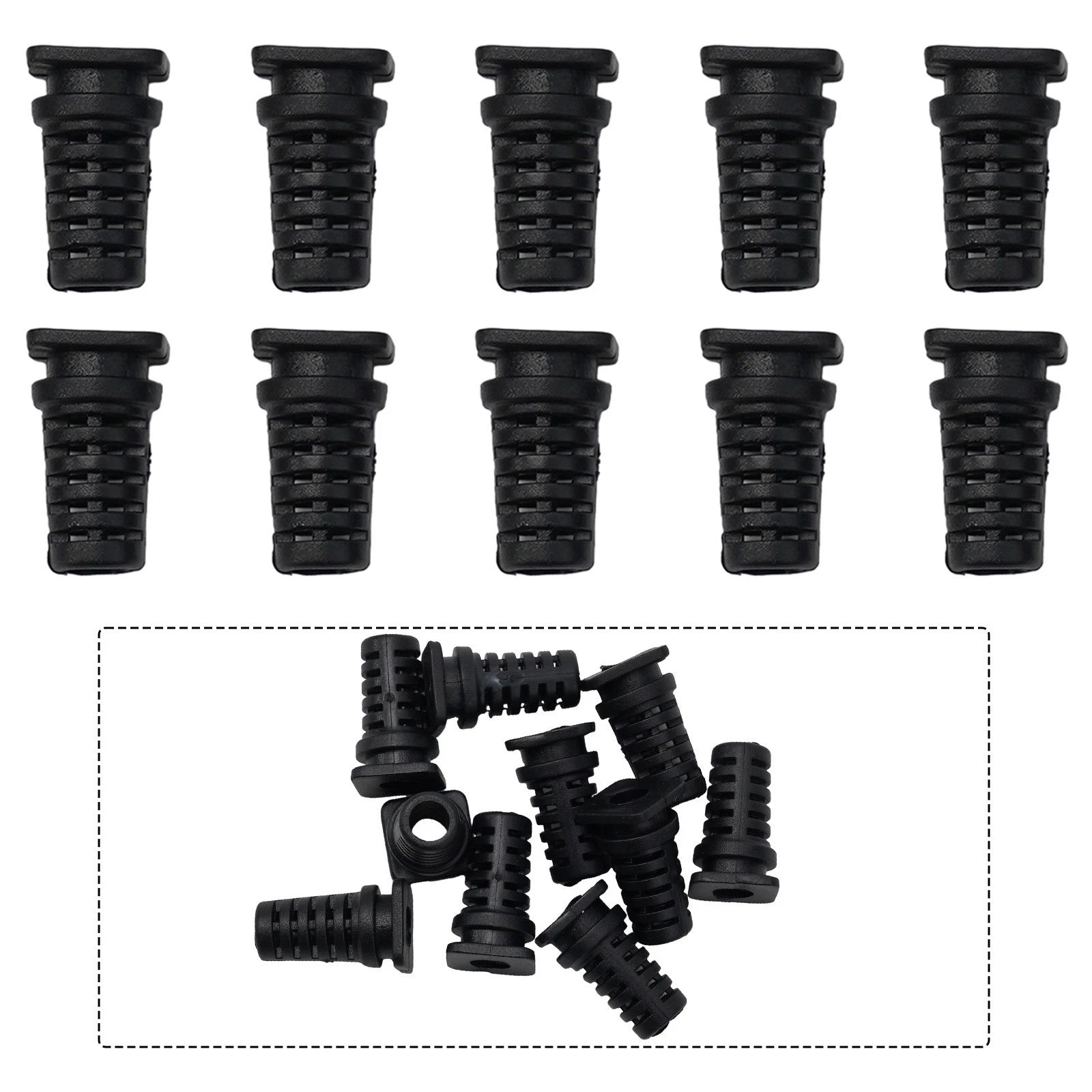 Cable Sleeves for Power Tools (Black/White)