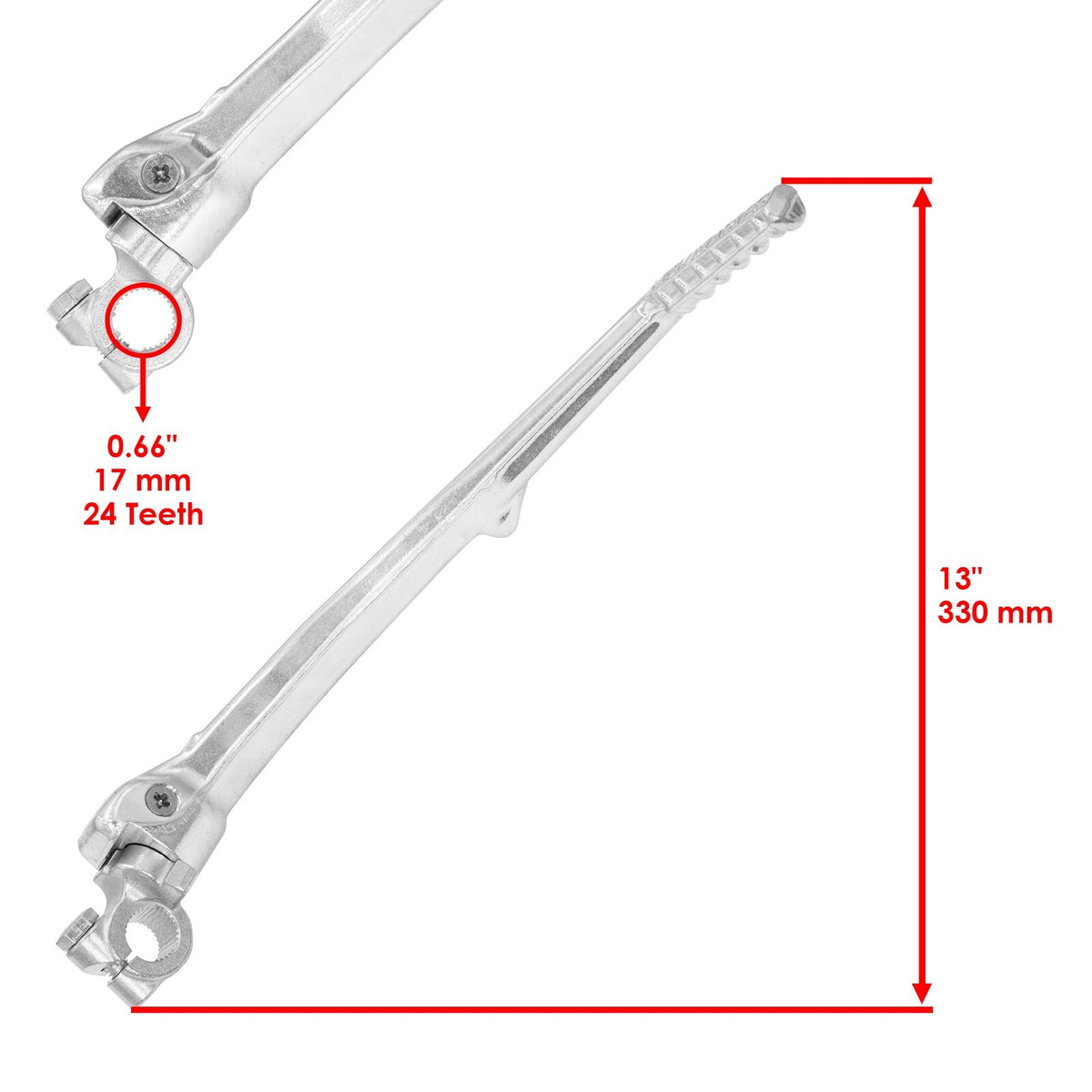 Kick Start Lever Assembly for Honda XR400R (1996–1997)