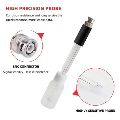 pH Meter PH-98108 for Aquariums, Pools, Hydroponics