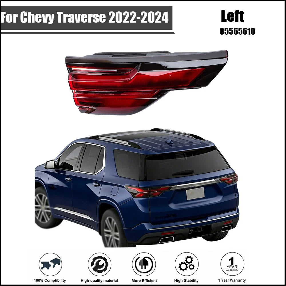 Left Tail Light Lamp LED for Chevy Traverse (2022–2024)