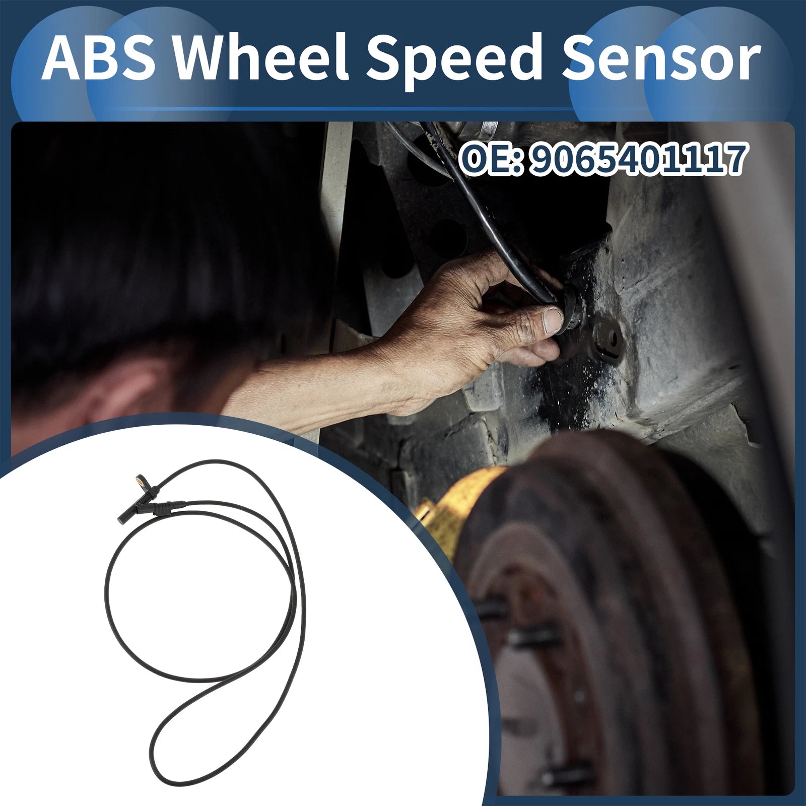 ABS Wheel Speed Sensor No. 9065401117 for Dodge Sprinter 3500 (2007–2009)