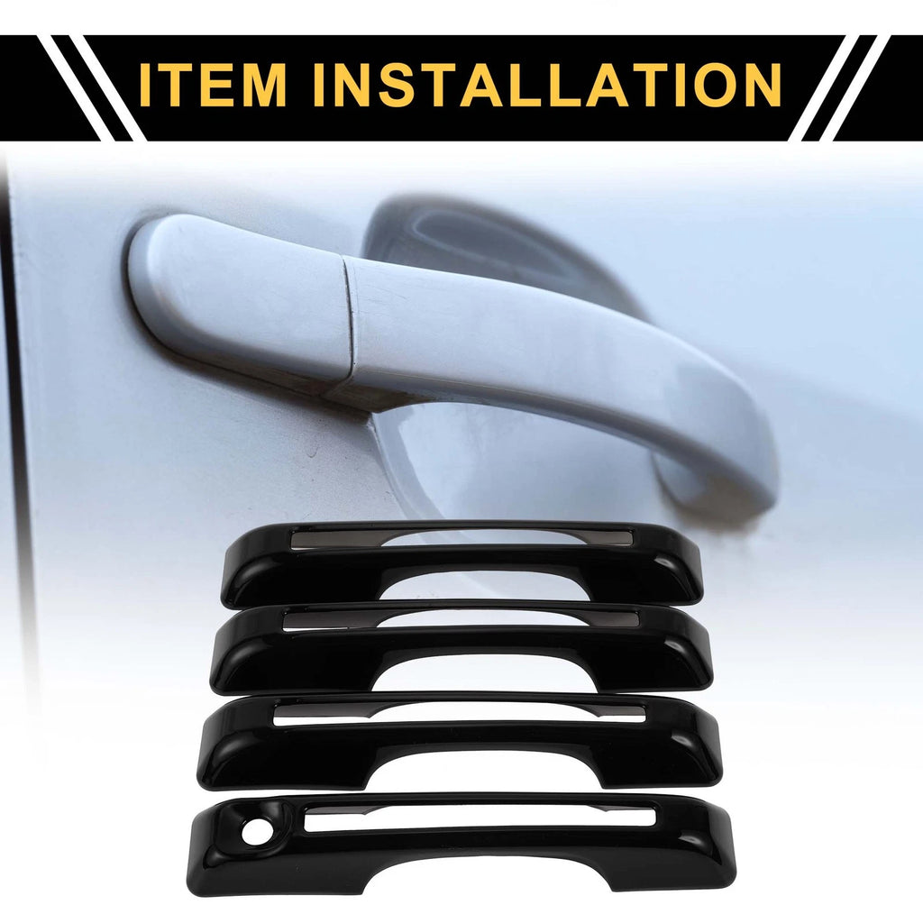 Car Door Handle Protector Glossy Black for Ford Maverick (2022–2023)