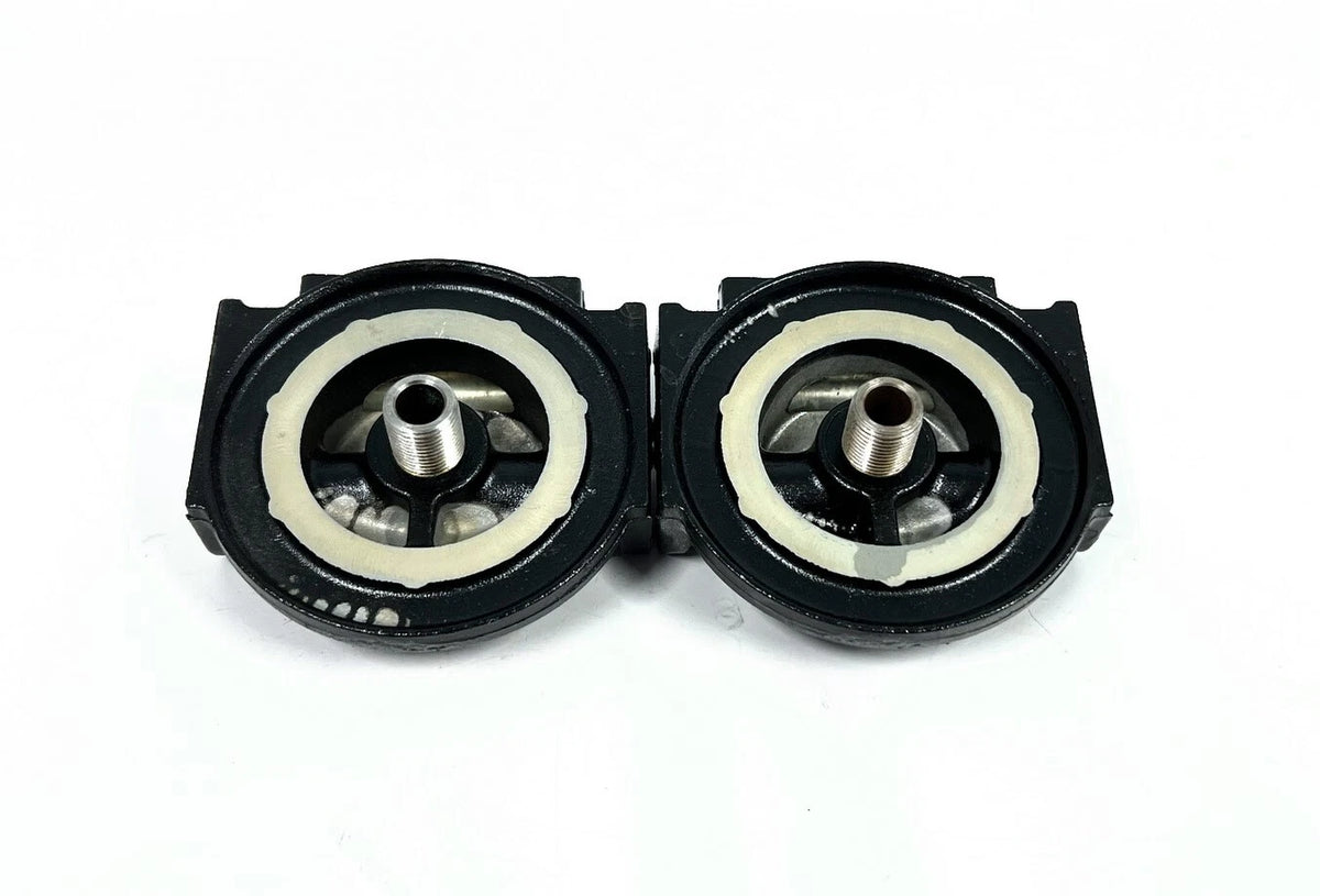 Set of 2 Fuel Filter Bases for Mercury (Incomplete Kit) 8M0095669