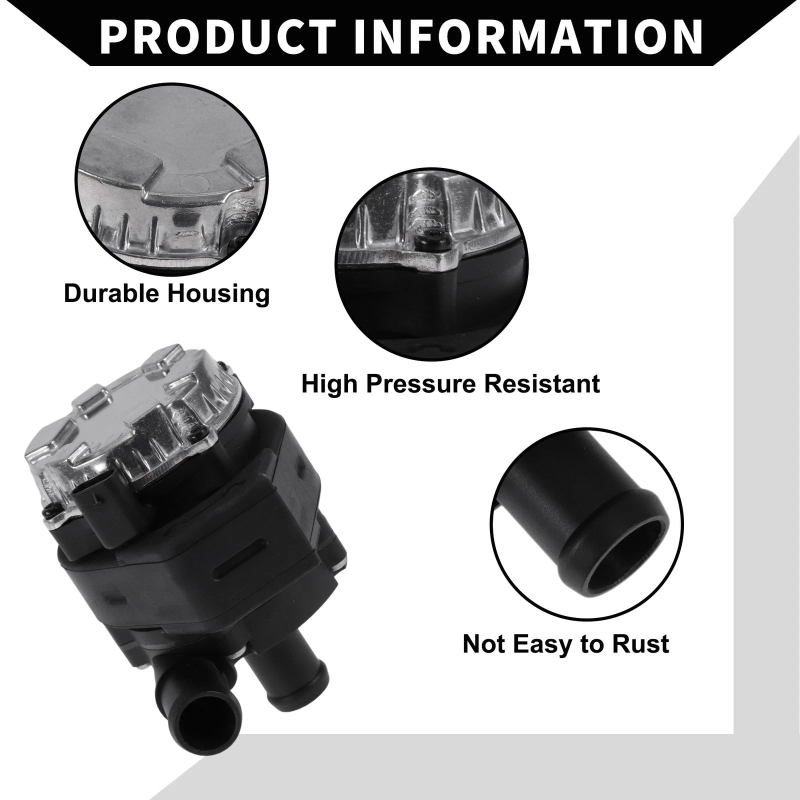 Auxiliary Cooling Water Pump OEM Replacement for Audi A3 Sportback (2017–2018)