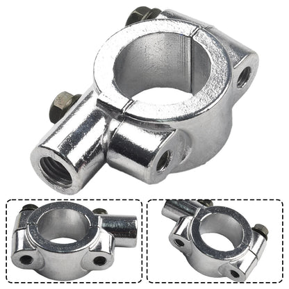 Mirrors Mount Holder Motorcycle Aluminum Alloy Clamps Convenient Handlebar