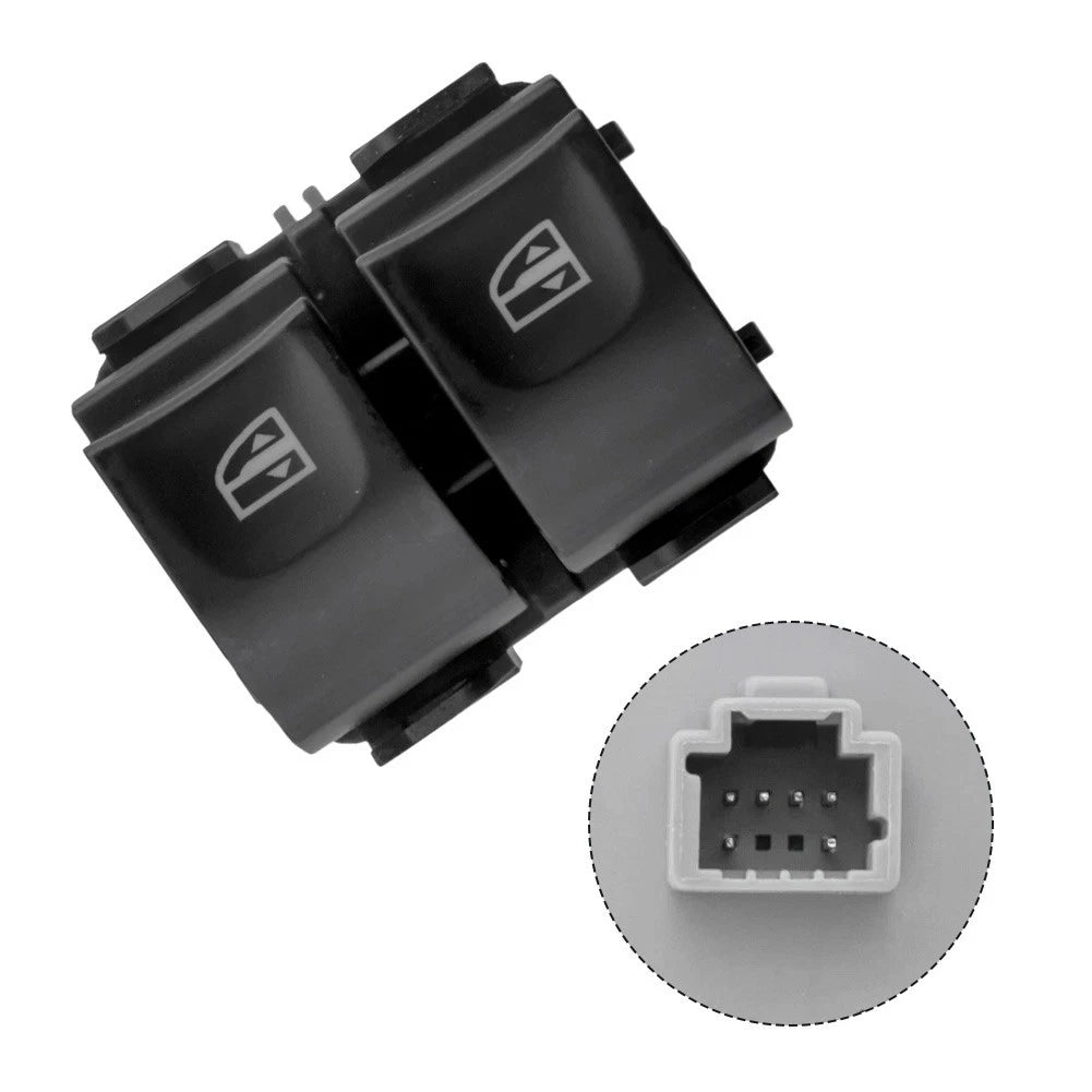 ABS Plastic Window Switch for Renault Clio (2012–2016) 254118032R