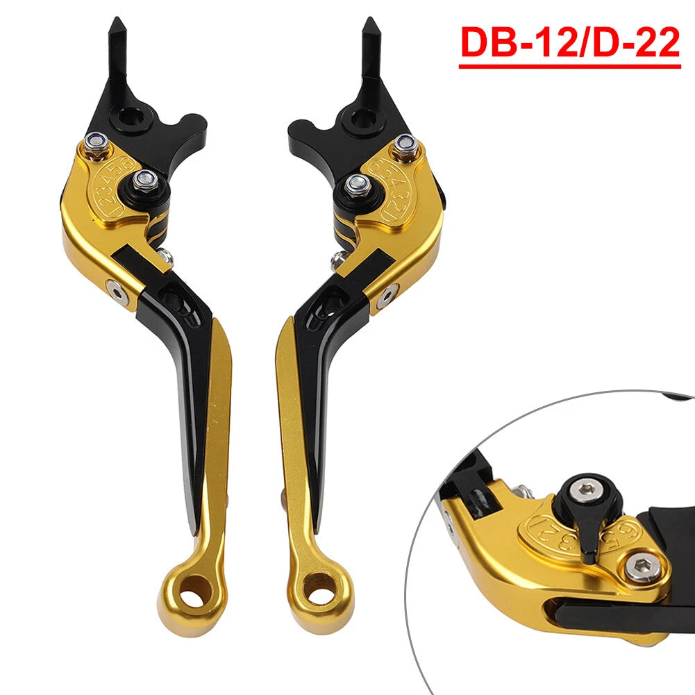 CNC Folding Extendable Brake Clutch Levers for Ducati Monster (620–796)