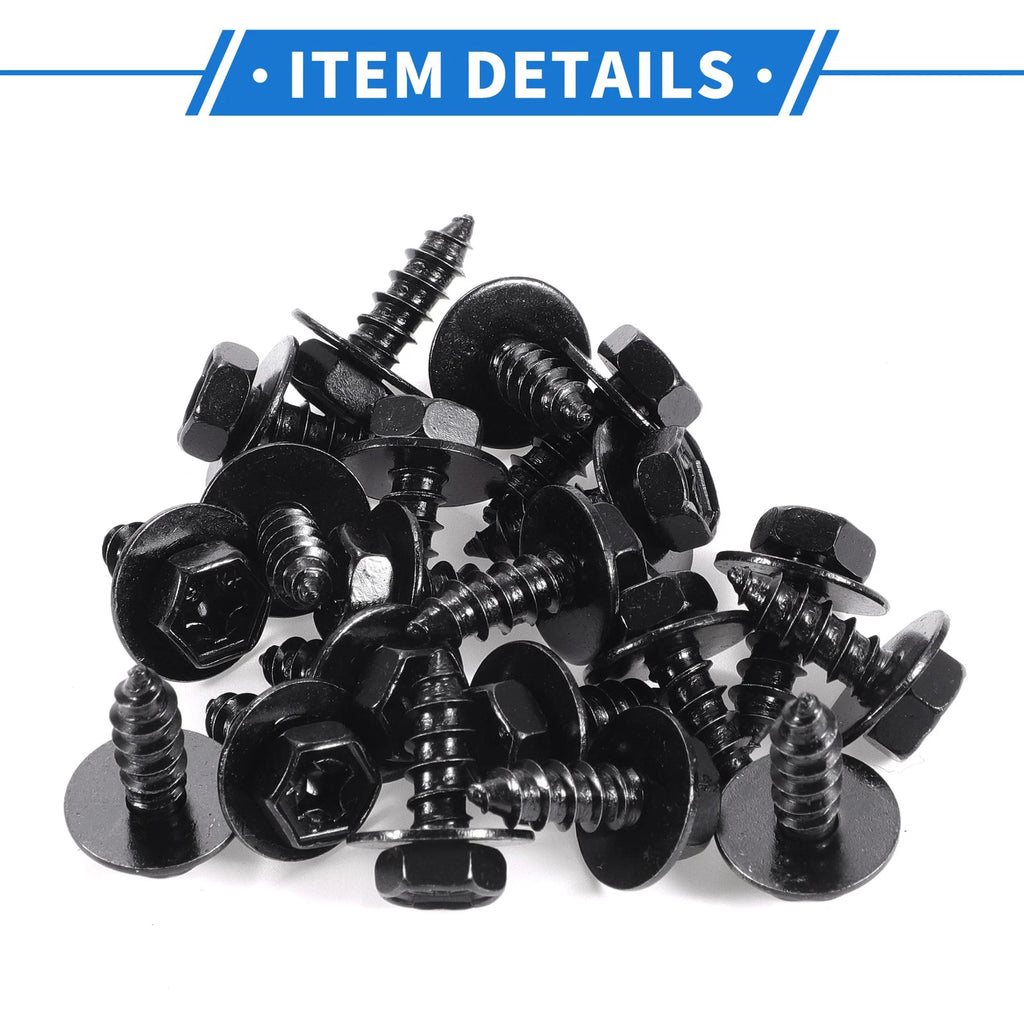 Car Fender Liner Splash Shield Screw Replacement Set for Scion XD (2008–2014)