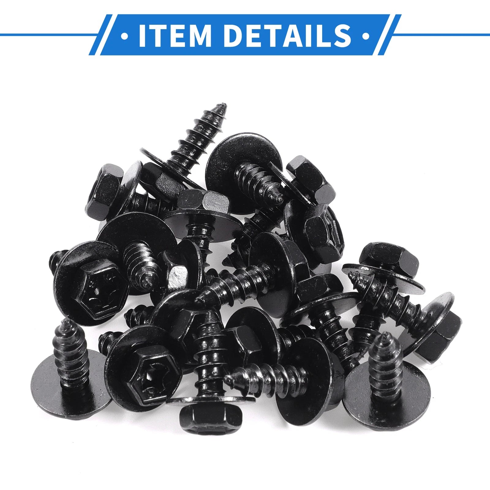 Car Fender Liner Splash Shield Screw Replacement Set for Scion XD (2008–2014)