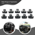 10 Pcs Lower Deflector Retainer Clips for Jeep Grand Cherokee (2008)