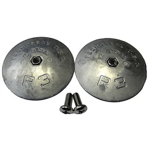 Set of 2 Sacrificial Anodes for Lenco 15093-001 (3-3/4")