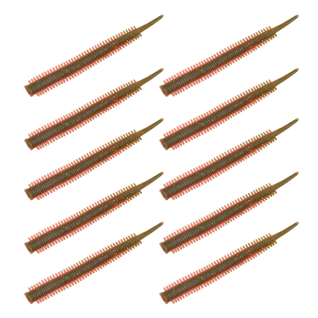 10pcs Fishing Lure for Realistic Sand Silkworm Simulation