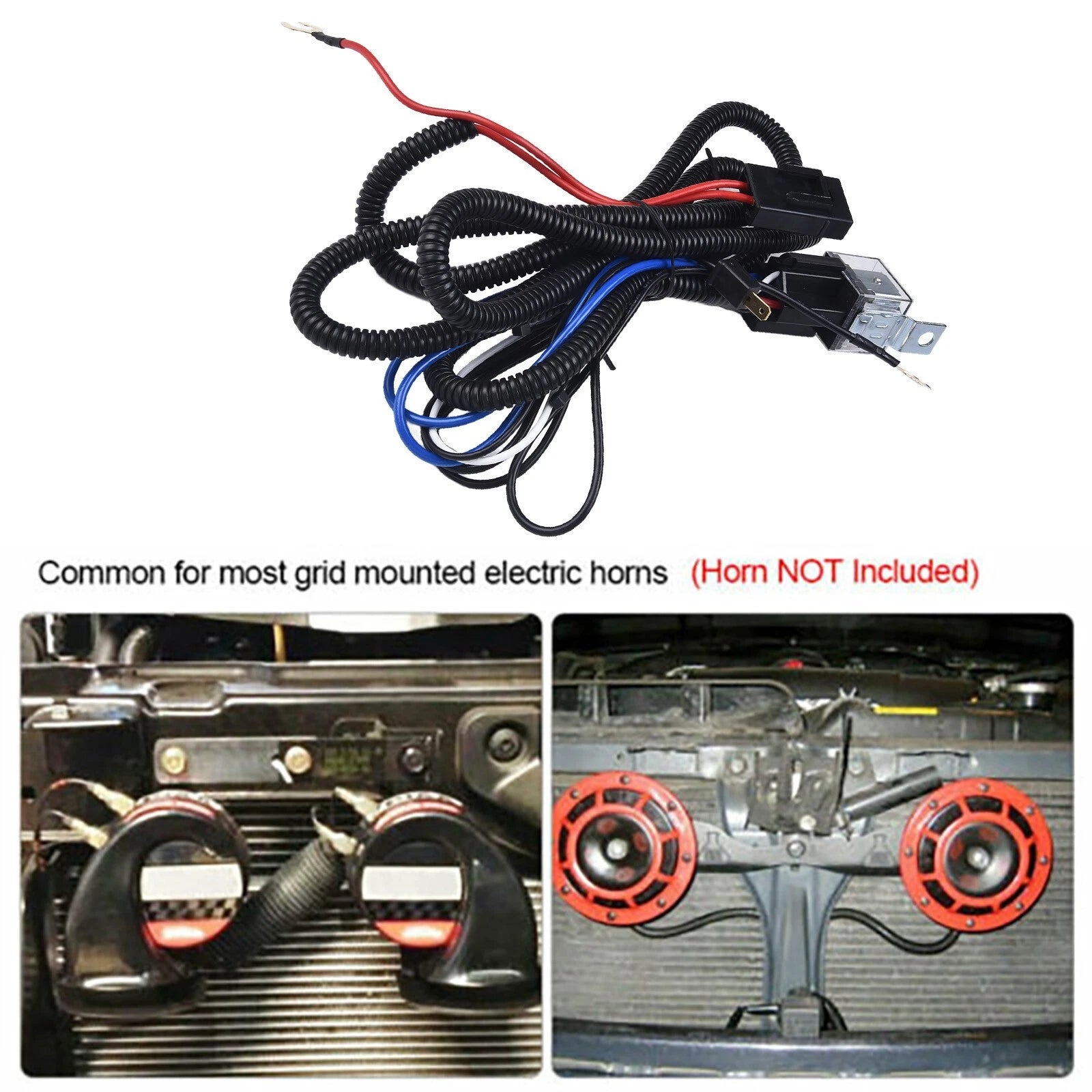 12V Horn Relay Wiring Harness Kit for Optimal Performance