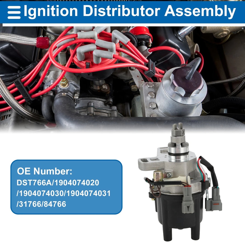 Ignition Distributor Assembly OEM Replacement for Toyota Camry 2.0L (1987–1991)