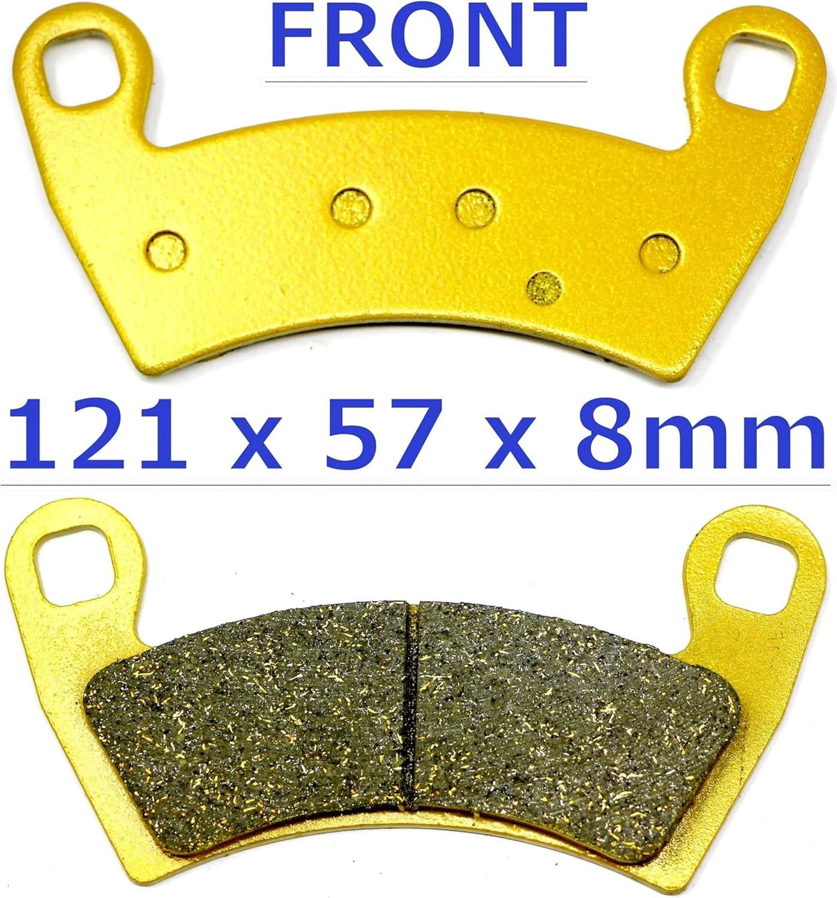 MC Brake Pads for Polaris Ranger 570 4x4 (2014–2024) Front Rear Brakes