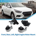 Engine Motor Trans Mount Set Replacement for Hyundai Accent (2006–2010)