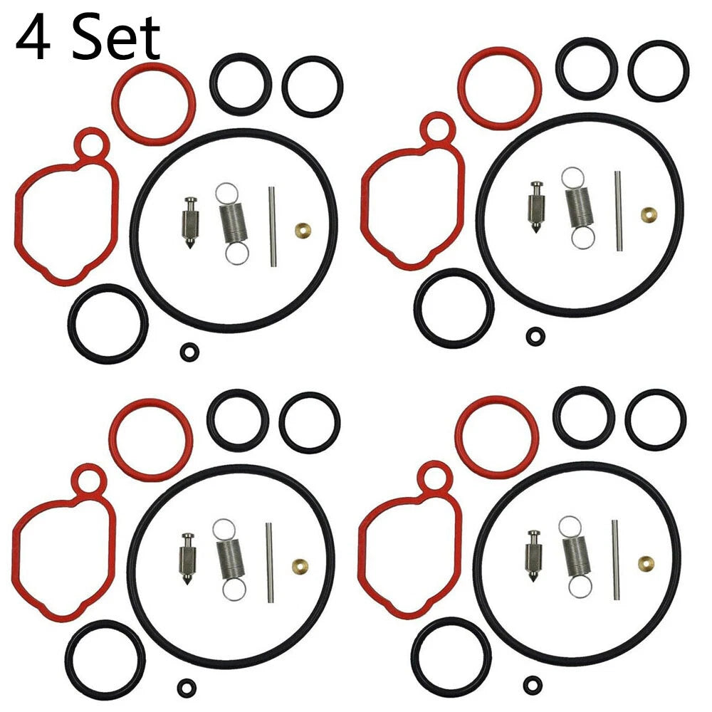 Set of 4 Carburetor Rebuild Kits for B&S 590589, 08P502, 093J02, 09P602