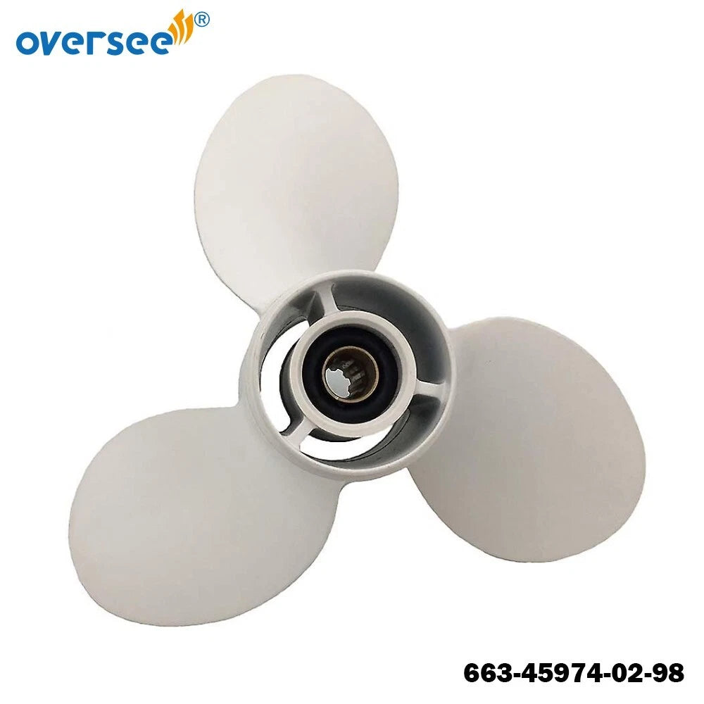Aluminum Propeller 11-1/2x13-G for Yamaha Outboard 40HP 50HP (663-45974-02-98)