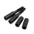 Black Mirror Stem Extender Kit for Harley-Davidson (+2.0 Inches)