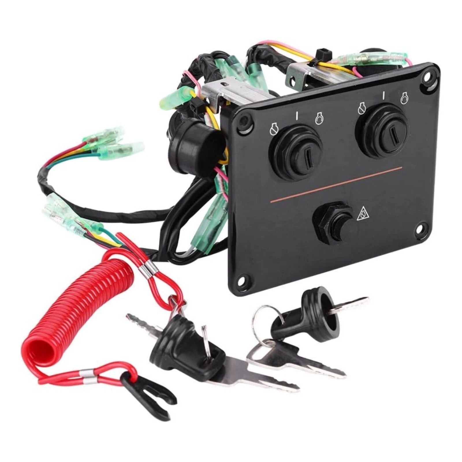 Dual Engine Key Switch Panel for Yamaha (6K1-82570-08-00)