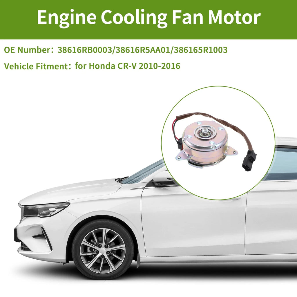 Radiator Fan Motor Replacement for Honda CR-V (2010–2016)