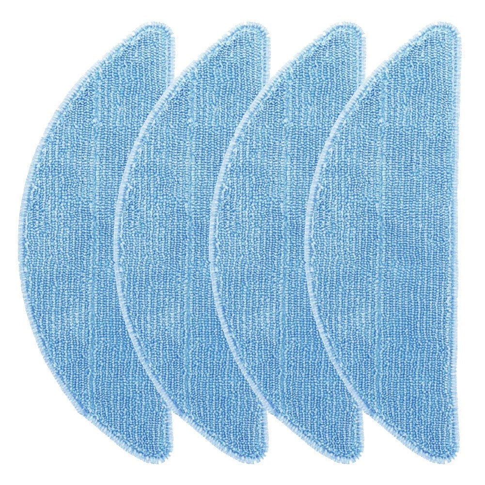 4 Pack Mop Cloths for Neatsvor M50 Robot Vacuum Cleaner