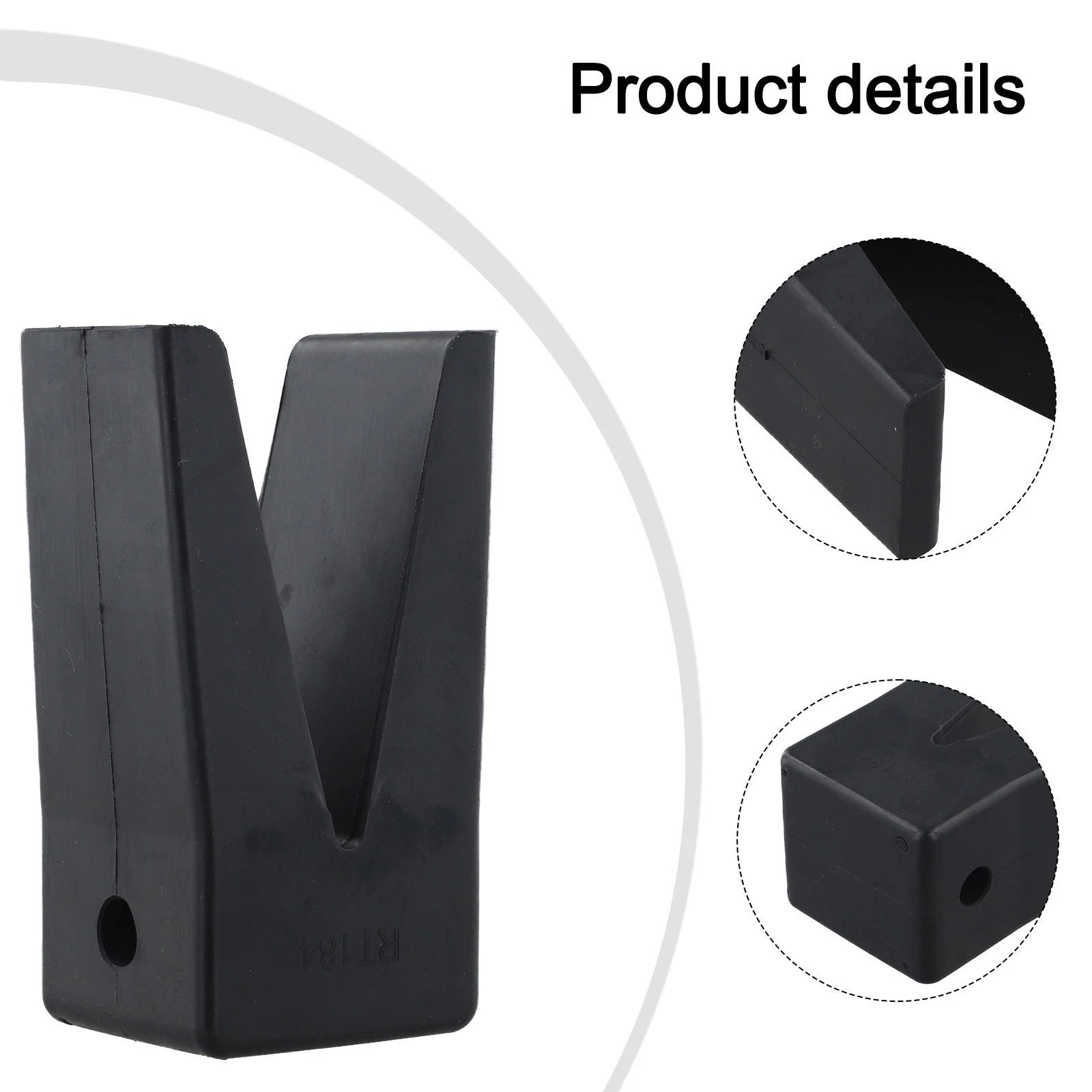 1PC V Block Shock Absorbing Solution for Extreme Max Transom Savers