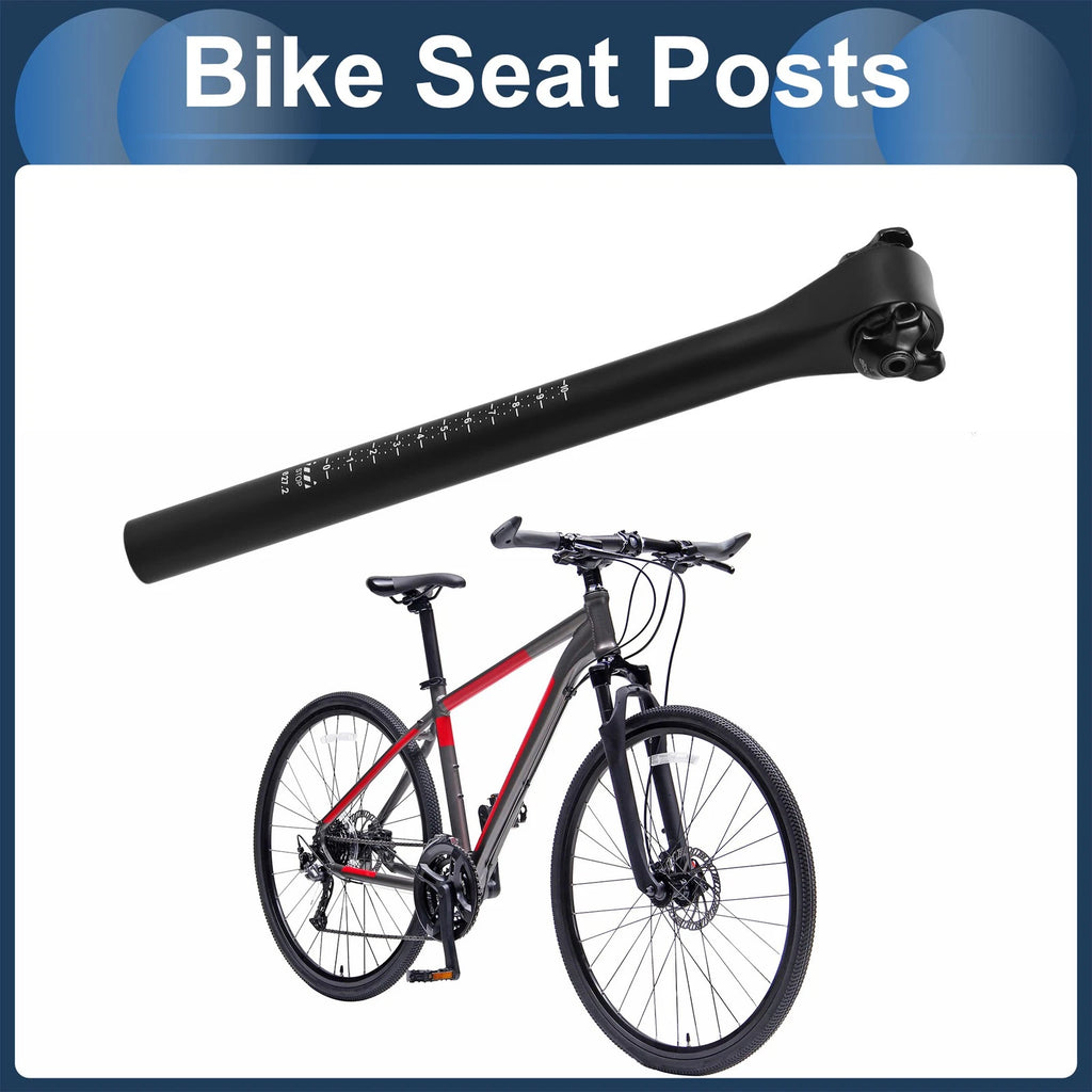 Seat Post 27.2x300mm Lightweight Replacement for Bike (2000–2025)